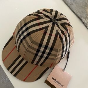Burberry Kids Baseball Cap